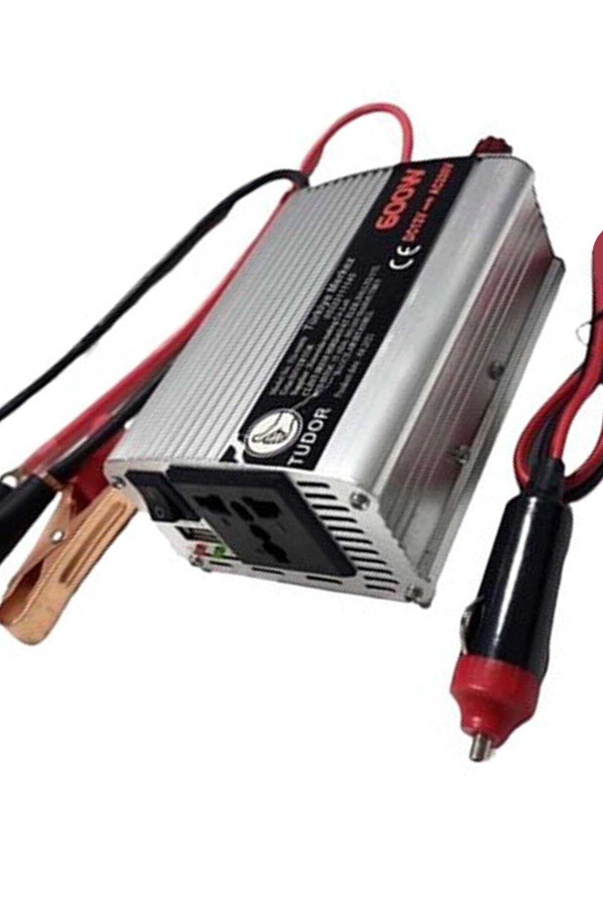 Technomax 600 W Inverter Dönüştürücü Usb Soketli Dc 12.v - 220.v Invertör