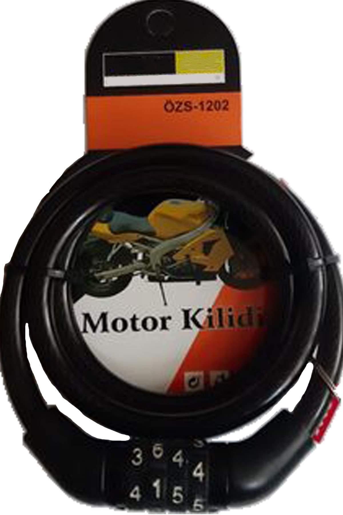 Özs-1202 Şifreli Motor Ve Bisiklet Kilidi Dayanıklı Malzeme, Tam Koruma