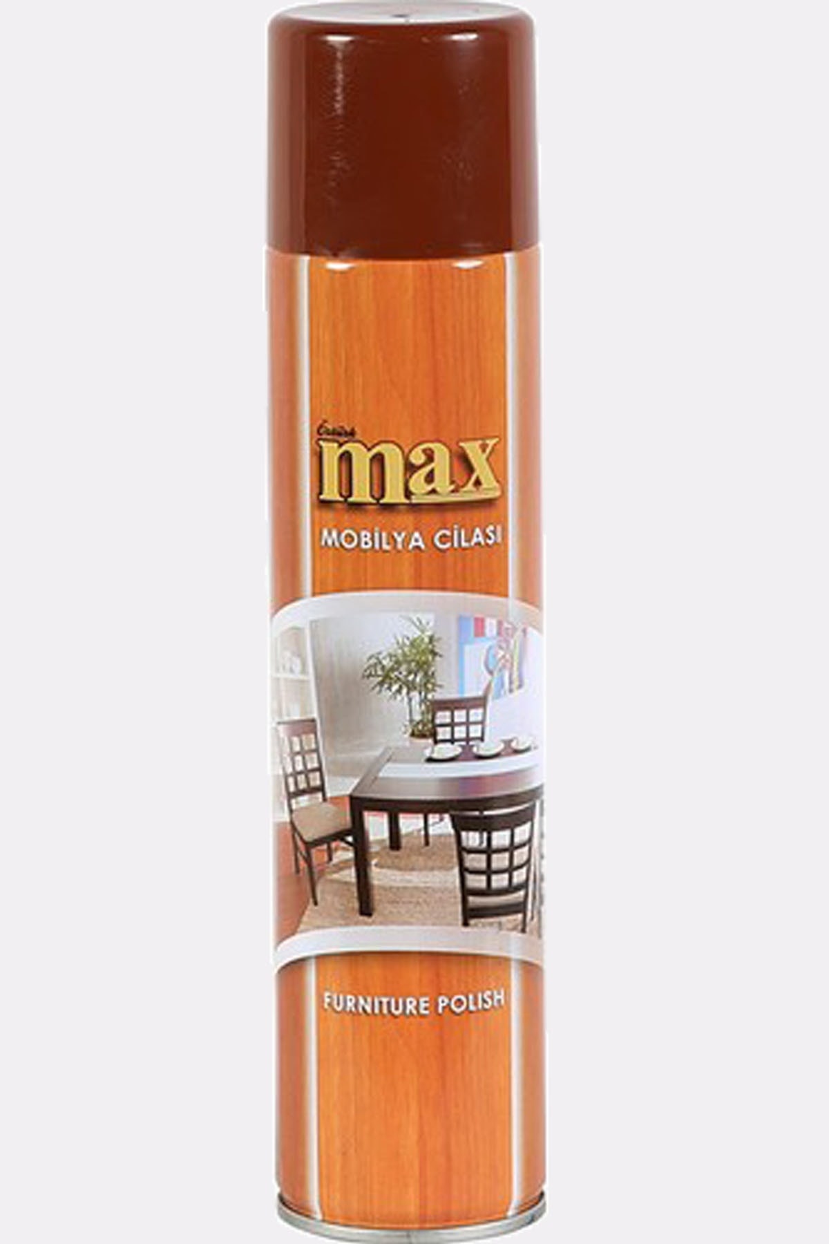 Max 300 Ml Mobilya Cilası - Çizik Giderici Açık Renk 300 Ml Parlatıcı Sprey