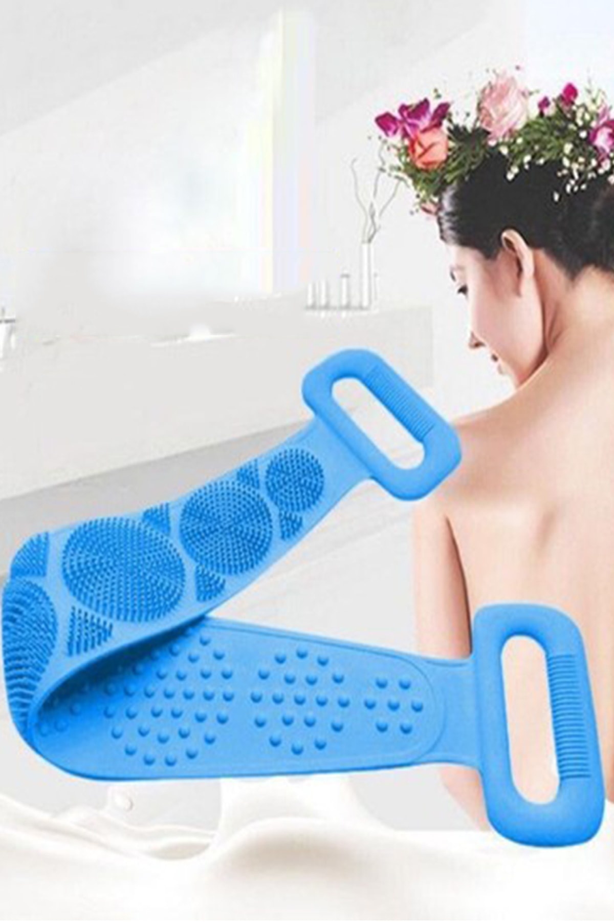 Banyo Sırt Kesesi Çift Taraflı 70 Cm