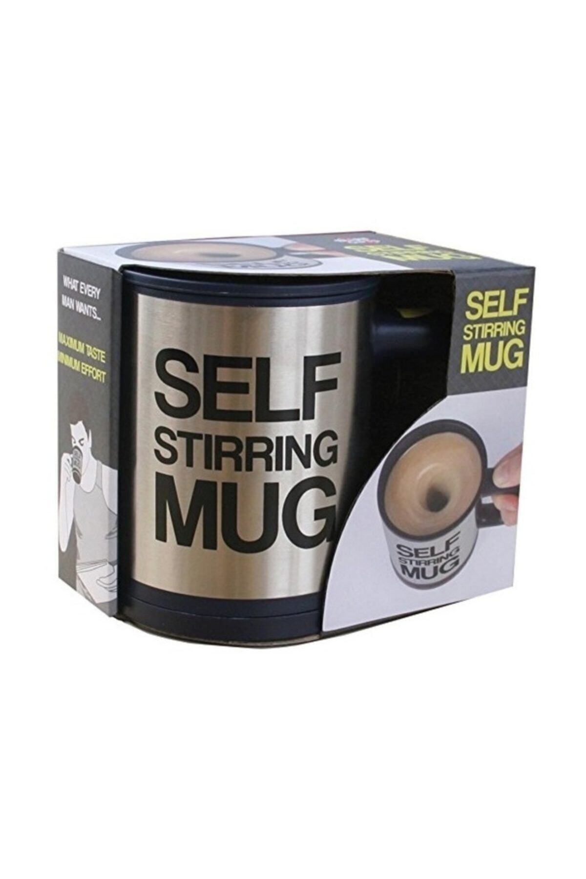 Pratik Karıştırıcı Özellikli Mikser Kupa Bardak Self Stirring Mug