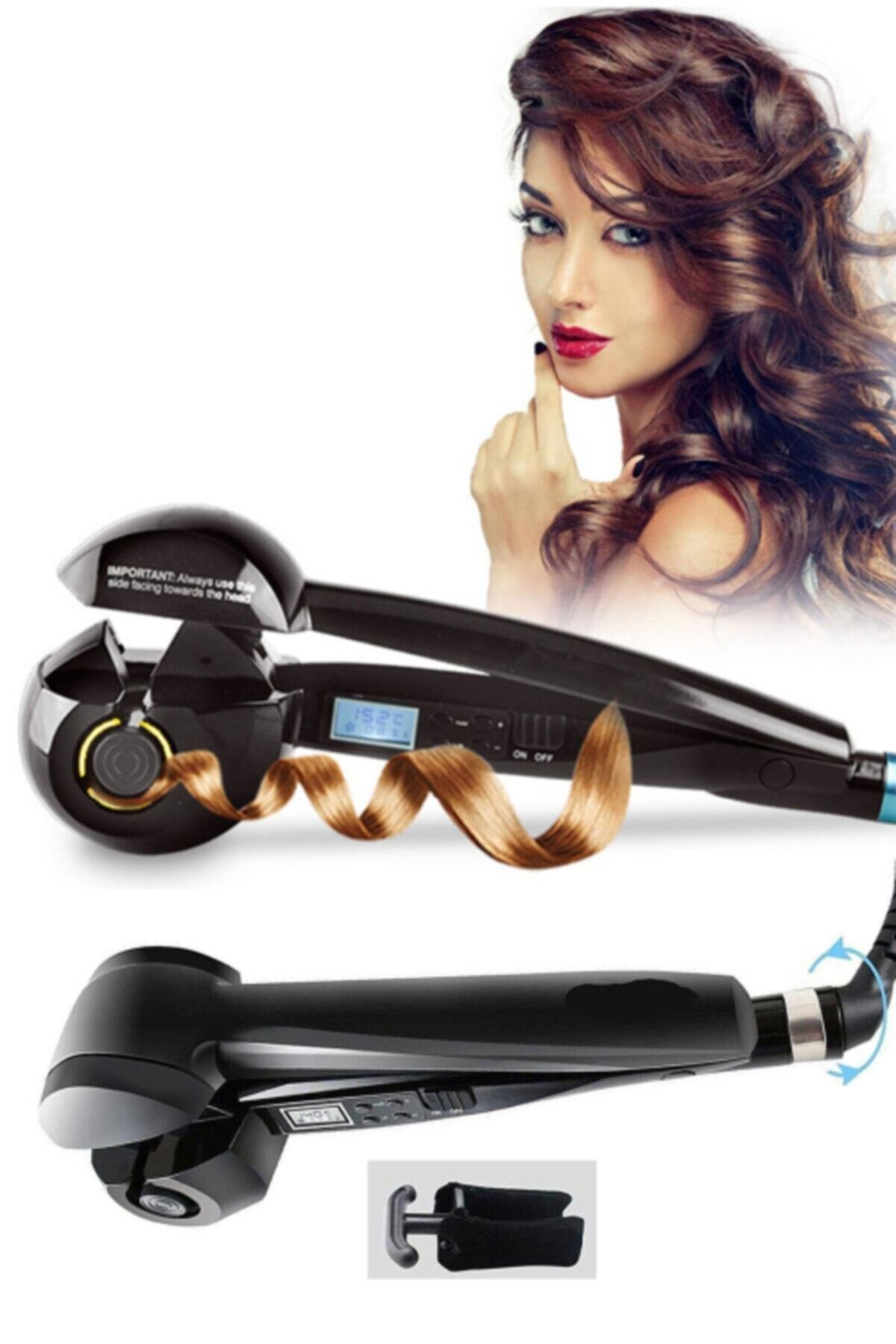 Saç Kıvırma Makinesi Pro Perfect Curl Otomatik Saç Bukle Makinesi