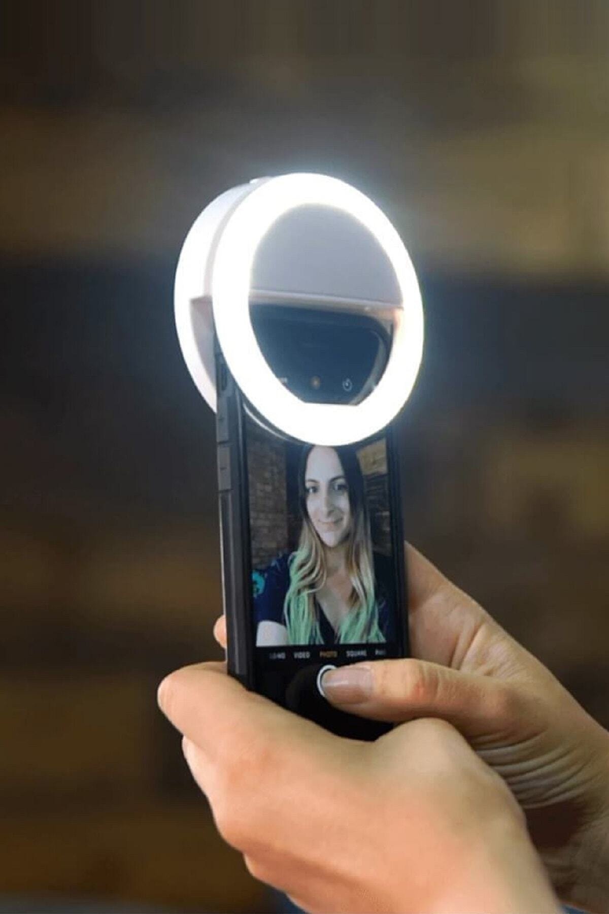 Selfie Işığı Ring Light Led Flash Beauty Light Taşınabilir Ledli Işık