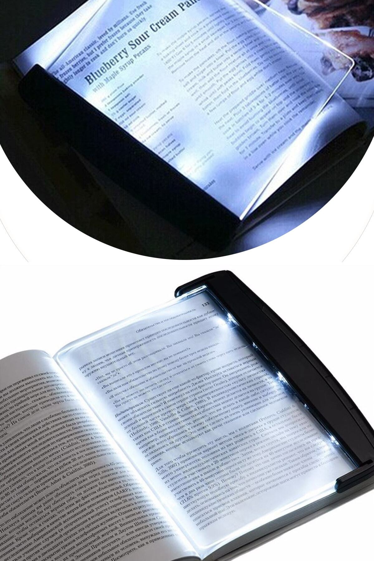 Kitap Arası Okuma Işığı Led Panel Kitap Okuma Lambası