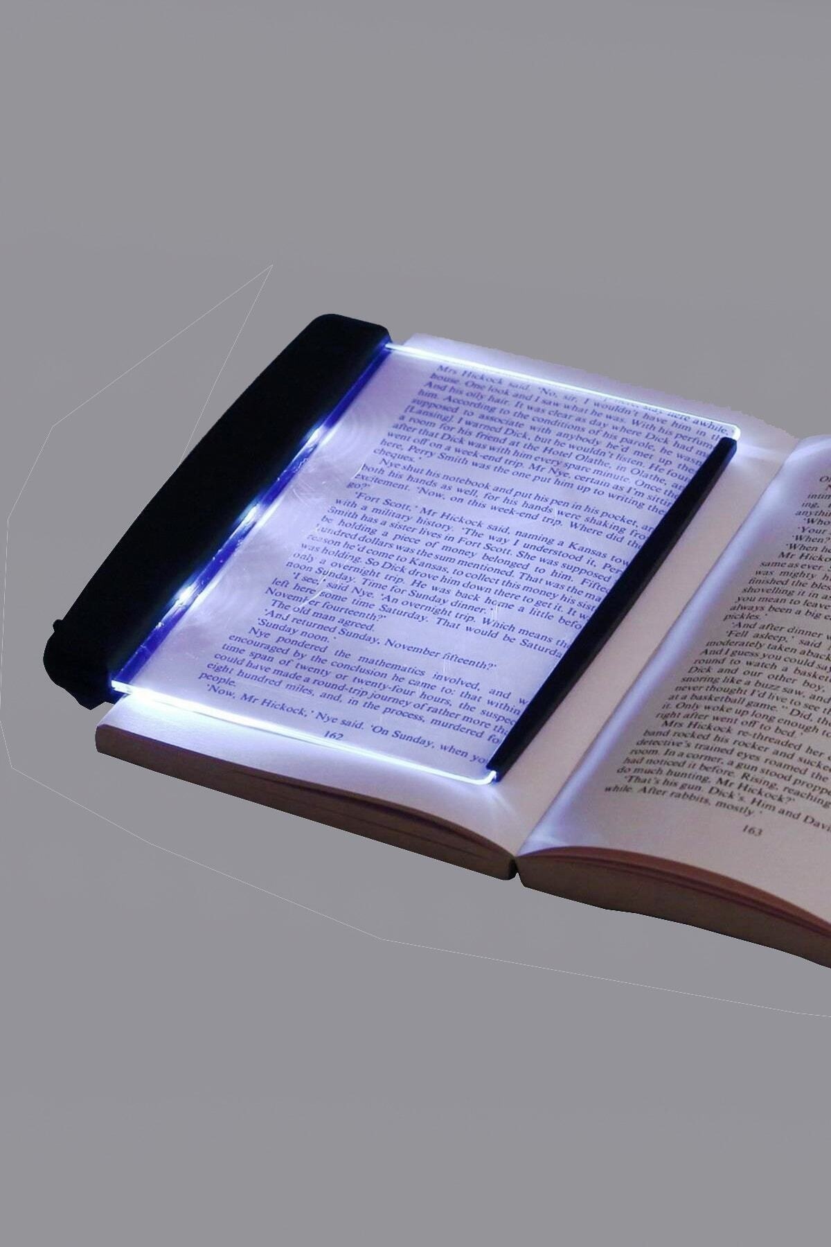 Kitap Arası Okuma Işığı Led Panel Kitap Okuma Lambası