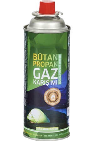 Kts 227 Gr Gaz Tüpü Vidalı Kartuş Butan Propan Tüp Kamp Ateşi 1410