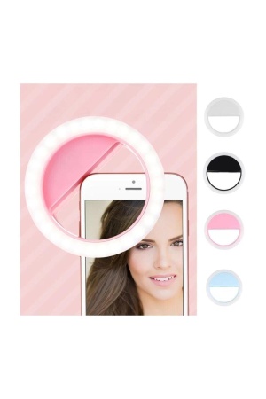 Emsa Şarjlı Led Selfie Işığı Led Ring Light Halka Telefon Işığı 36 Led 3 Kademeli