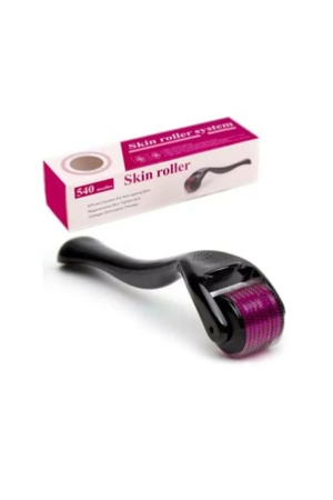 Titanyum Uçlu 540 Iğneli Derma Roller 0.5 Mm Iğne Cilt Yüz Vücut Yenileme Masaj Aleti