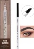 Siyah Fine Sketch Kaş Kalemi Şekillendirme Boyama Kaş Rimeli Kalıcı Microblading