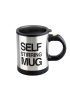 Yclshop Kendi Kendini Karıştıran Mikser Kupa Termos Bardak; Self Stirring Mug - Siyah