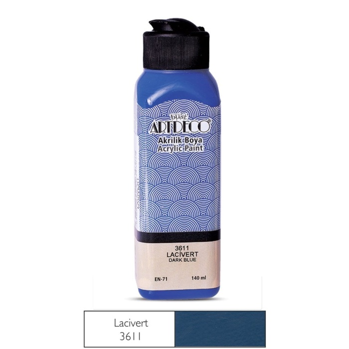 ARTDECO AKRİLİK BOYA LACİVERT 140 ML