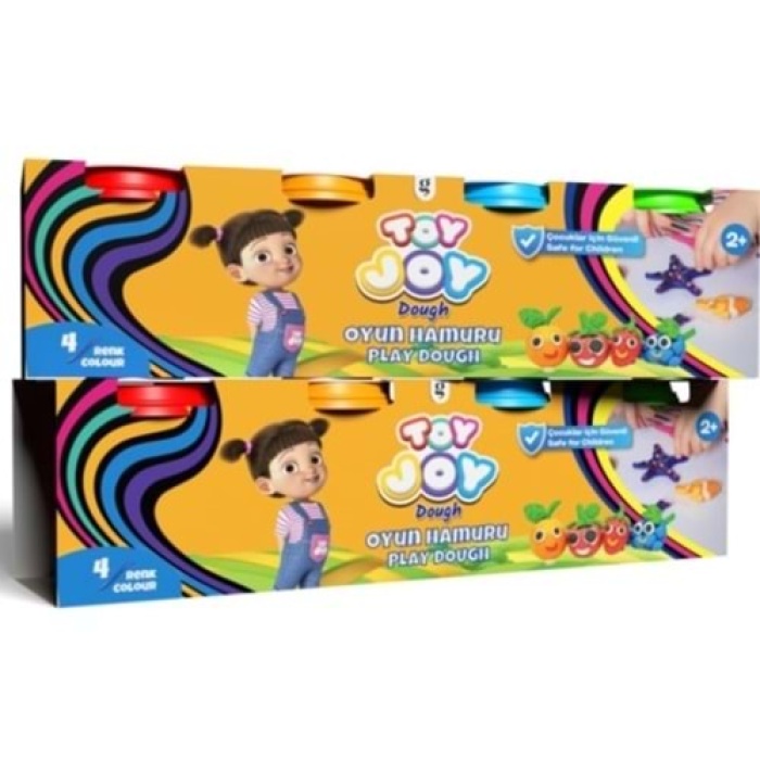 Toy Joy Dough Oyun Hamuru 4 Renk 480 Gram Ar-1226