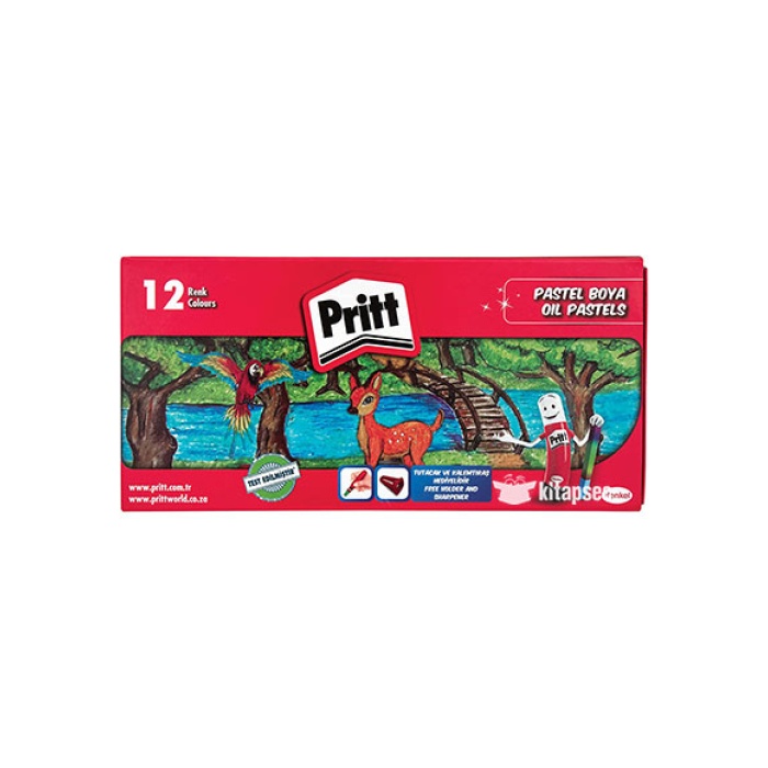 PRİTT 12 Lİ PASTEL BOYA