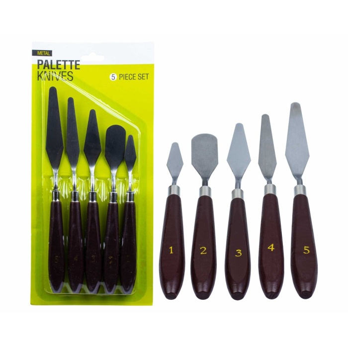 SPATULA SETİ METAL 5Lİ