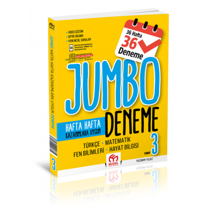 3.Sınıf Jumbo Tüm Dersler Deneme