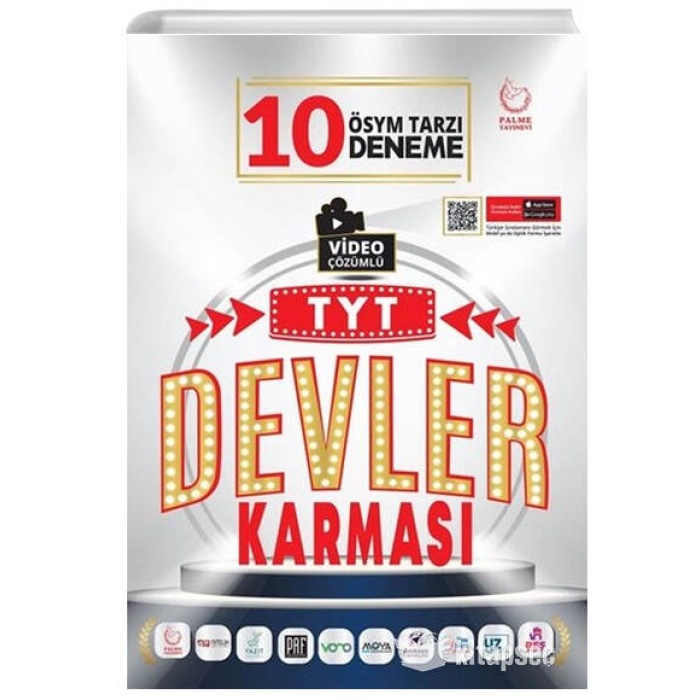 PALME YKS TYT DEVLER KARMASI 10 DENEME SINAVI *YENİ*