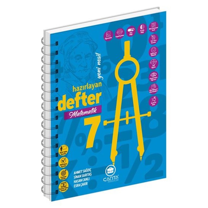 ÇANTA 7.Sınıf Matematik Okula Yardımcı Hazırlayan Defter