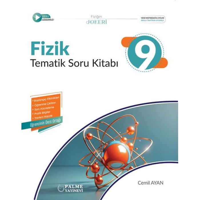 PALME 9.SINIF JOKER FİZİK TEMATİK SORU KİTABI *YENİ*