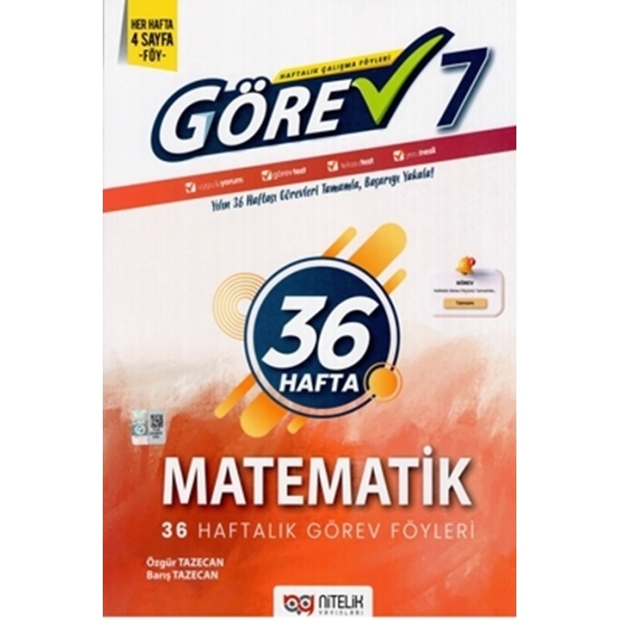 NİTELİK 7. SINIF GÖREV MATEMATİK