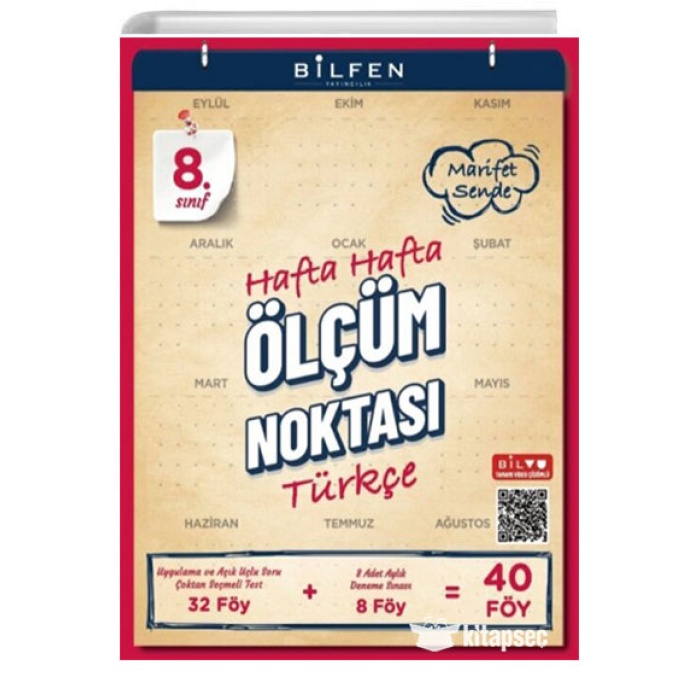 8.SINIF TÜRKÇE ÖLÇÜM NOKTASI