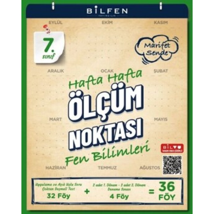 7.SINIF FEN BİLİMLERİ ÖLÇÜM NOKTASI