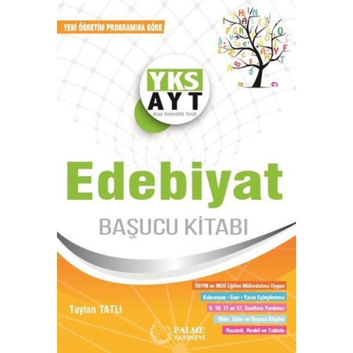 PALME YKS-AYT EDEBİYAT BAŞUCU KİTABI