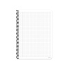 DEFTER A4 (21X29.7 cm) KARELİ, Coffee - Turuncu