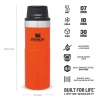 Stanley Termos The Trigger-Action Travel Mug 0.47L / 16oz Blaze Orange