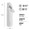 The Aerolight™ IceFlow™ Water Bottle Fast Flow 0.6L / 20oz Frost