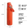 The Aerolight™ IceFlow™ Water Bottle Fast Flow 0.6L / 20oz Tigerlily