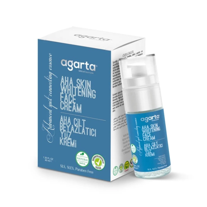 Agarta Doğal Krem AHA Cilt Beyazlatıcı  40 ml, 1 Adet