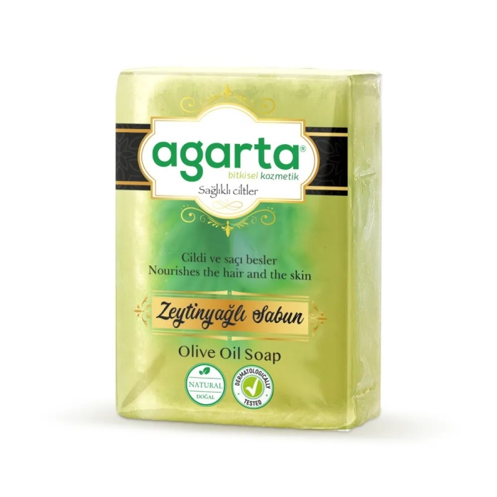 Agarta El Yapımı Doğal Sabun Zeytinyağlı 150 g, 6 Adet