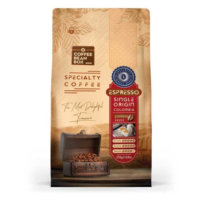 Çekirdek Kahve No:1 Espresso Single Origin 250 Gr 6 Paket