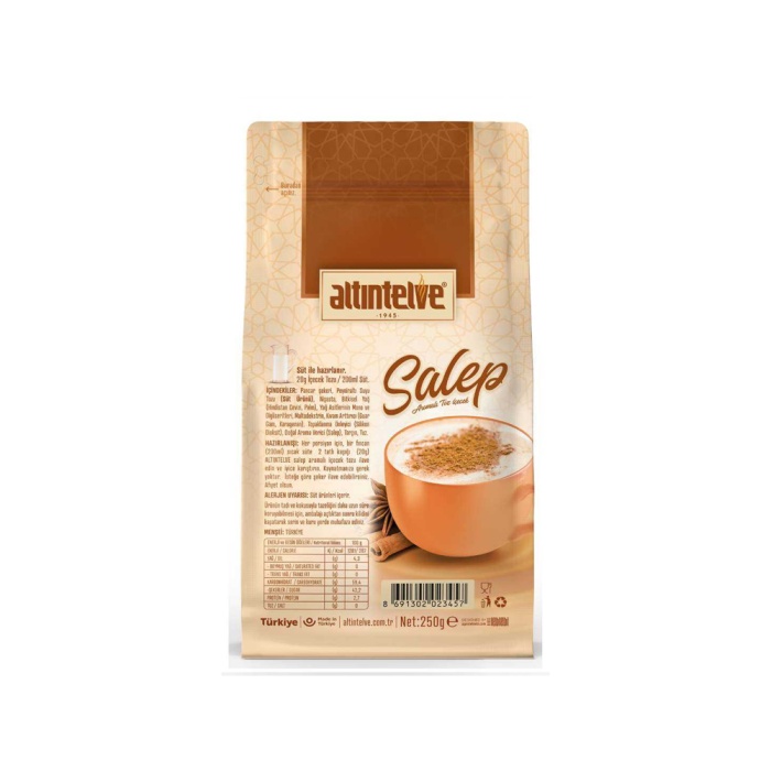 Salep Aromalı Toz İçecek 250 gr (Altın Telve)