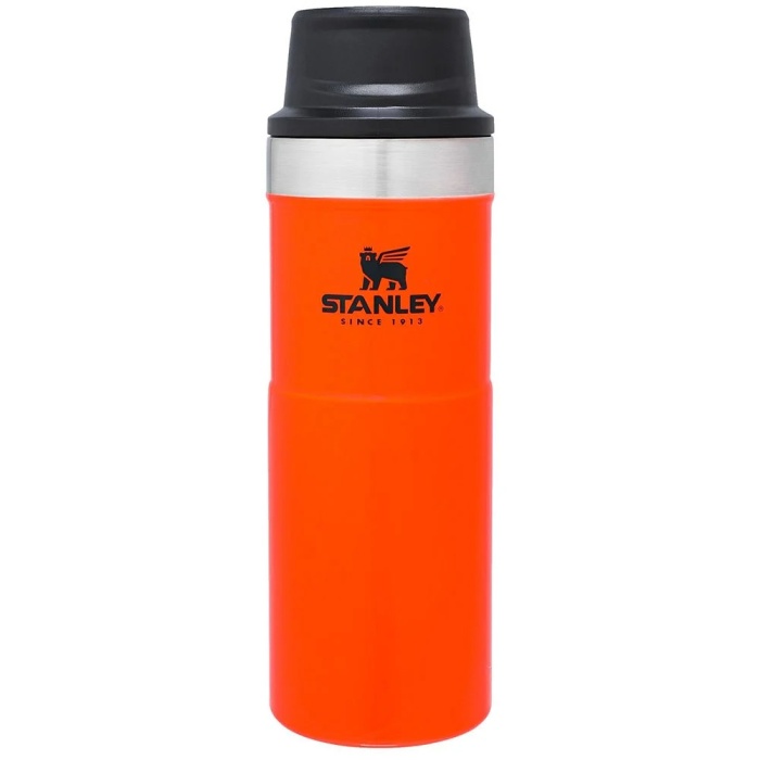 Stanley Termos The Trigger-Action Travel Mug 0.47L / 16oz Blaze Orange