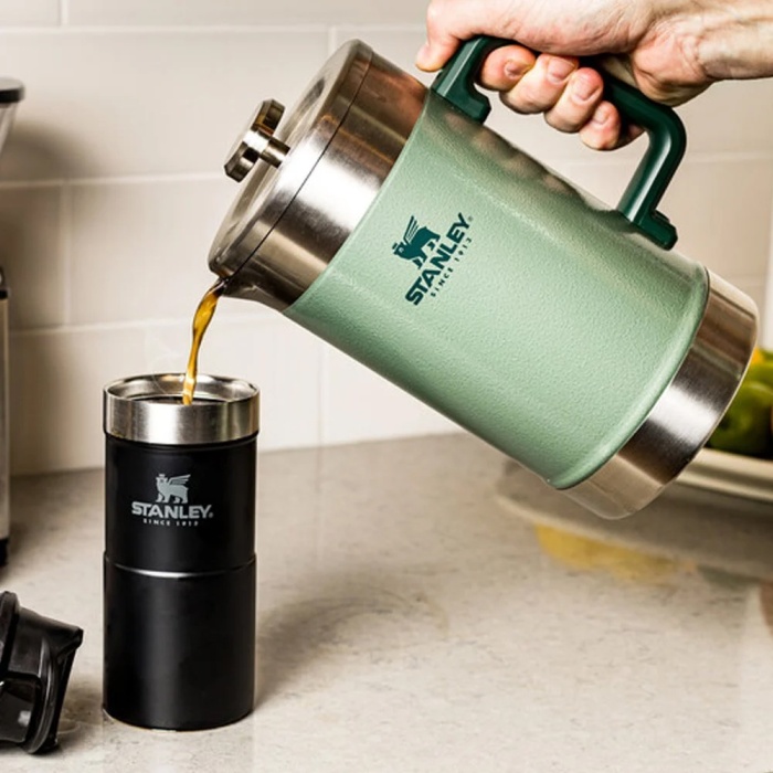 Stanley Termos The Stay-Hot French Press 1.4L / 48oz Hammertone Green