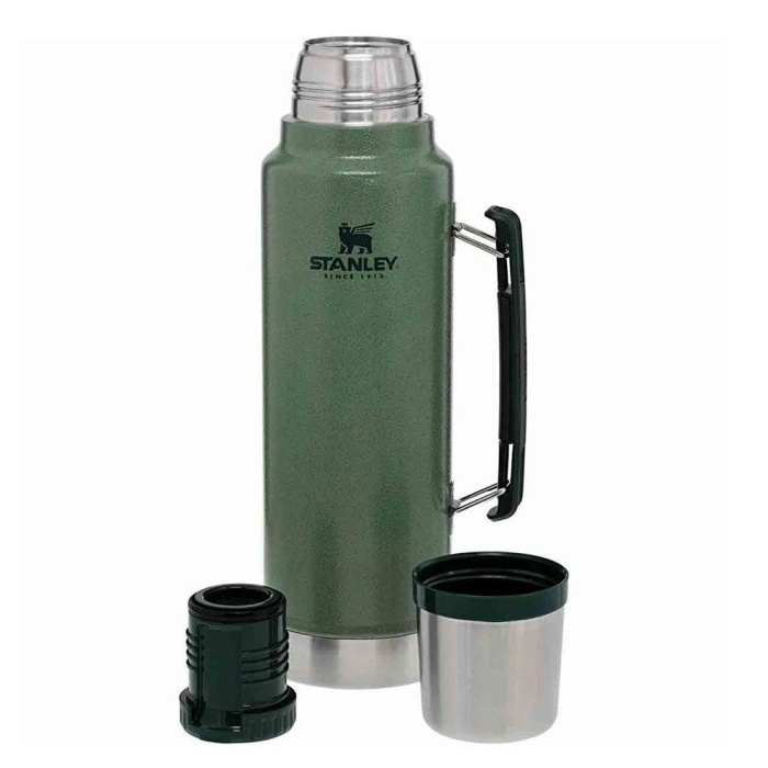 Stanley Termos The Legendary Classic Bottle 1.0L / 1.1QT Hammertone Green