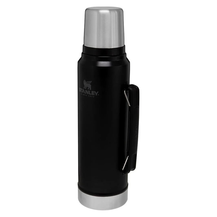 Stanley Termos The Legendary Classic Bottle 1.0L / 1.1QT Matte Black Pebble