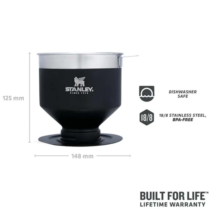 Stanley The Perfect-Brew Pour Over Matte Black Pebble