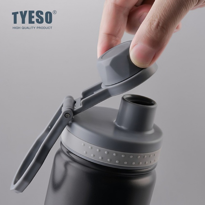 Tyeso Racket Vakumlu Termos Paslanmaz Sızdırmaz Çift Duvarlı 750 ML Mor