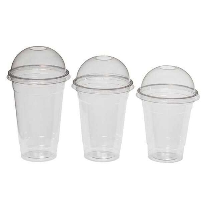 Şeffaf Pet Bardak, 500cc Hacim, 16oz, 100 Adet