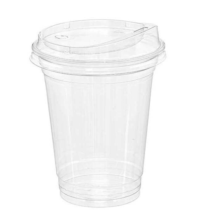Şeffaf Pet Bardak, 500cc Hacim, 16oz, 100 Adet