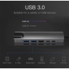 SENSEI TYPE-C 6IN1 HDMI COK FONKSIYONLU USB 3.0 DOCK STATION