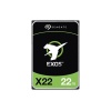 22 TB SEAGATE 3.5 EXOS SATA X22 7200RPM 512MB ST22000NM002E (RESMI DISTI GARANTILI)