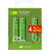 GP AA 2600 mAh Şarjlı Kalem Pil 4+2li Paket GP270AAHCE4-2