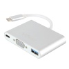 Vcom CU426M Type-C-M To Vga-F Usb 3.0-F Type-C-F Çevirici