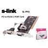 S-link  SL-PP02 2 Port rs232 Pcı Kart