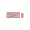 Logitech 920-012247 Pebble 2 Combo Pembe Kablosuz Klavye Mouse Seti