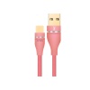 Hytech HY-X220 3A Micro Usb 1m Pembe Data