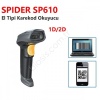 SPIDER SP610 2D USB El Tipi Karekod Barkod Okuyucu